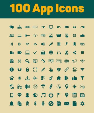 soyut simgeler dizisi