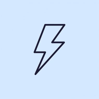 Yıldırım satırı simgesi