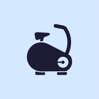 egzersiz döngüsü düz simgesi