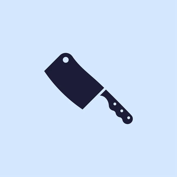 Ícone de faca de carne — Vetor de Stock