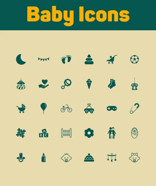 Conjunto de iconos abstractos — Vector de stock