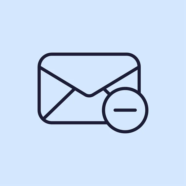 Mail simple icon — Stock Vector