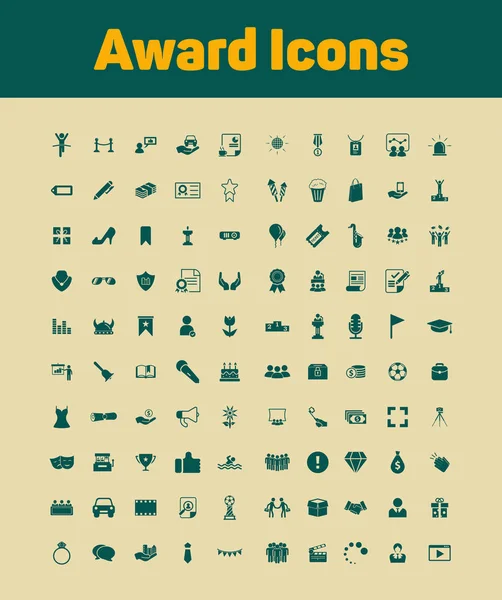 Conjunto de iconos abstractos — Vector de stock