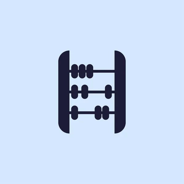 Ícone de linha de Abacus — Vetor de Stock