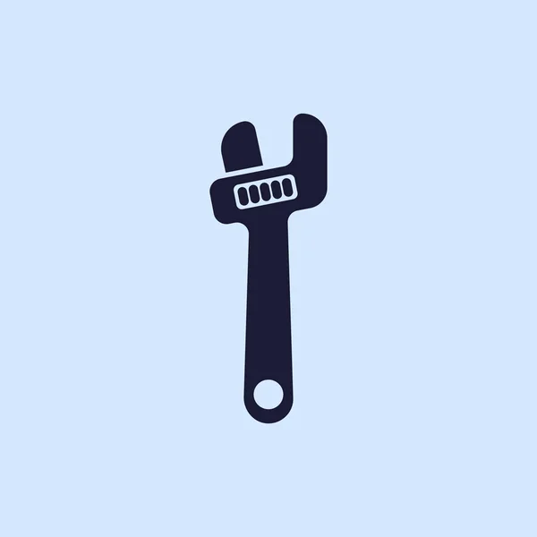 Wrench line icon — Stock Vector