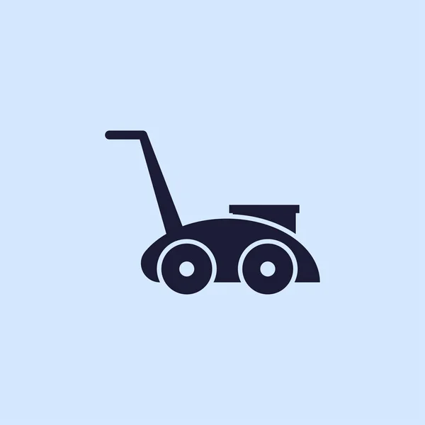Lawnmower icon illustration — Stock Vector