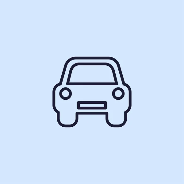 간단한 자동차 아이콘 — 스톡 벡터
