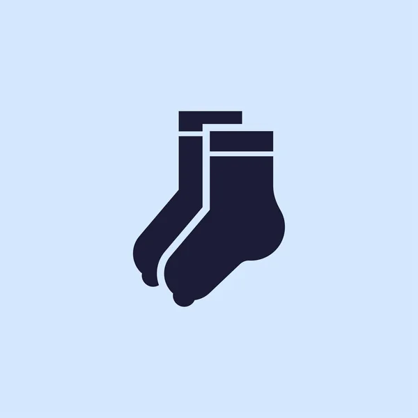 Шкарпетки значок ілюстрація — стоковий вектор