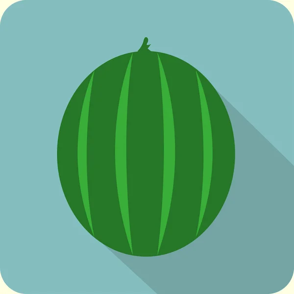 Watermelon line icon — Stock Vector