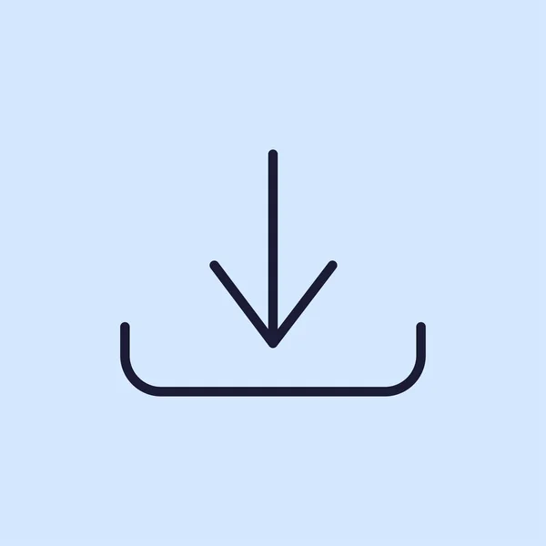 Liniensymbol herunterladen — Stockvektor
