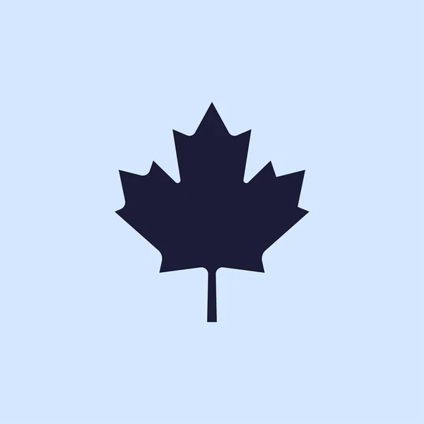 캐나다 잎 아이콘 — 스톡 벡터