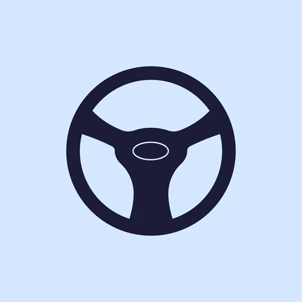 Ikona koła kierownicy — Wektor stockowy