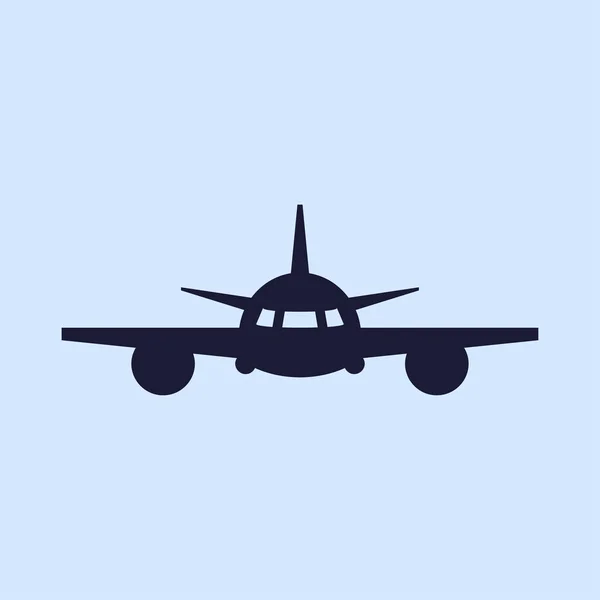 Plane icon illustration — Stock Vector