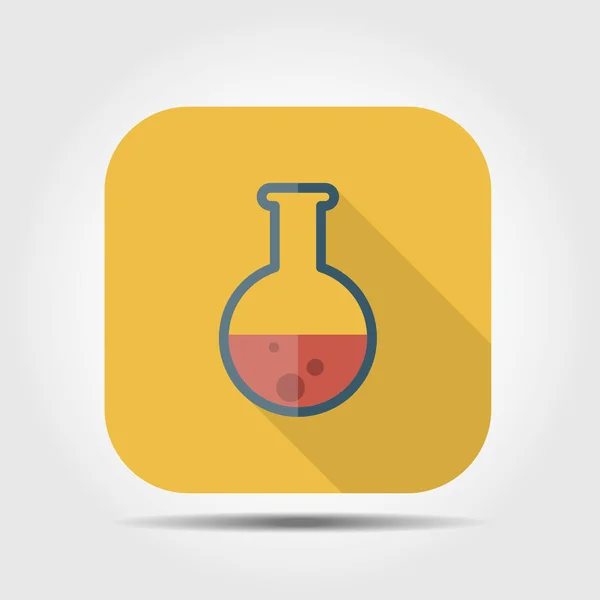 Laboratory glass icon — Stock Vector