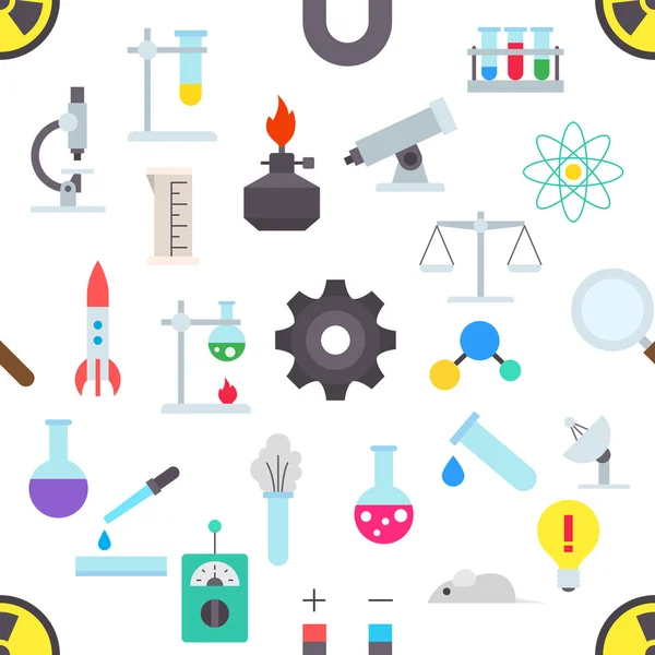 Stickers motif vectoriel science — Image vectorielle