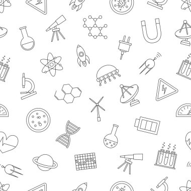 Bilim simgeler desen