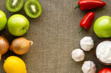 Tekstil arka planında dokunulmazlığı güçlendirme ürünleri