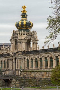 Kronentor Zwinger Dresden Almanya Güz