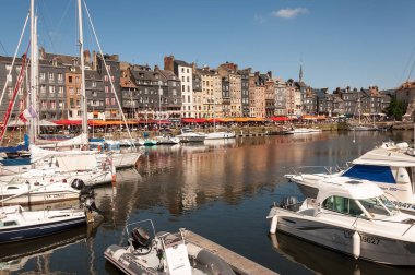 Eski liman Honfleur, Fransa Normandy