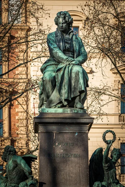 Monumento de Ludwig van Beethoven em Viena — Fotografia de Stock