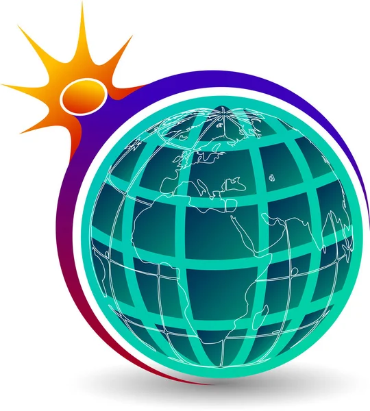 Logo Globe Power — Image vectorielle