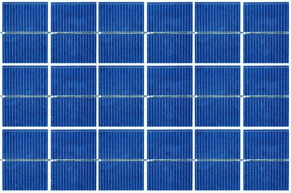 Painéis solares células — Fotografia de Stock