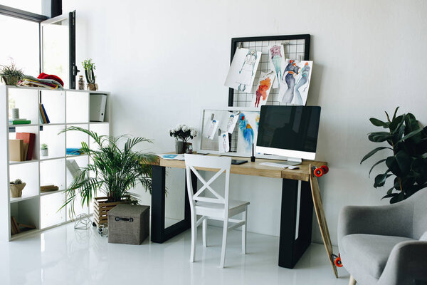 Рабочее место модельера
