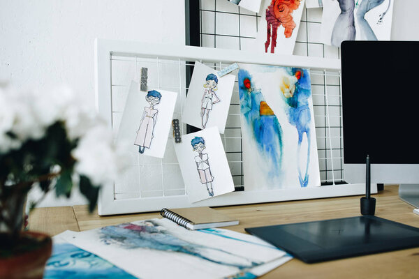 Рабочее место модельера
