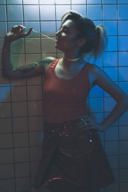 Kız Çiğneme çiklet