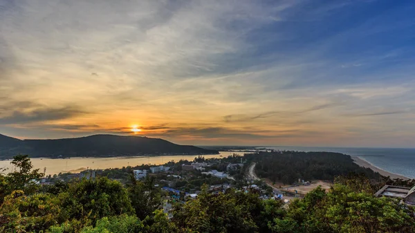 Günbatımı kez görünümü noktadan