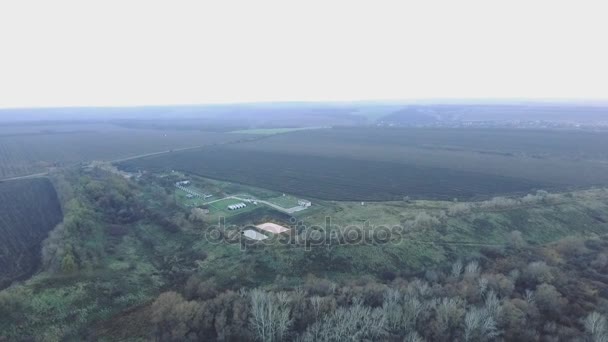 Campo de gas natural — Vídeos de Stock