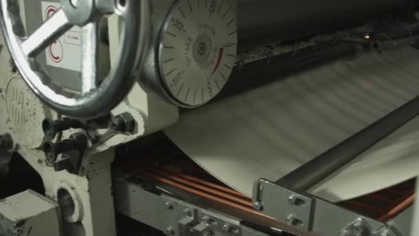 Apparatuur Fabriek Voor Productie Van Instant Noedels Werking Van Apparatuur — Stockvideo