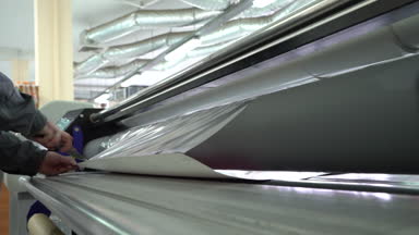 İşimiz. Lamine film / son lamine yüzey işleme.