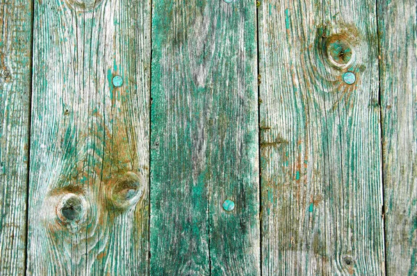 木制绿色棕色复古纹理背景。木岁结与钉孔纹理 免版税图库照片