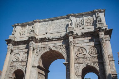sonbahar Roma Colosseum İtalya
