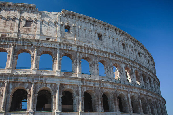 Autumn Rome Colosseum Italy travel old tourism