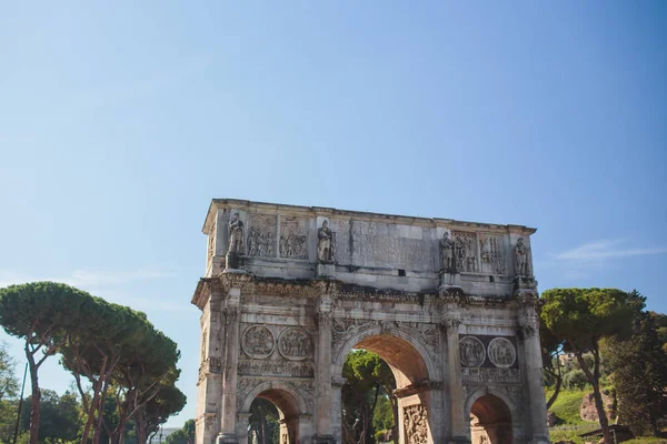 Otoño en Roma Coliseo Italia — Foto de Stock