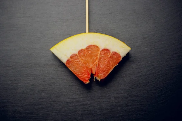 Ovoce citrusové izolované pomelo — Stock fotografie