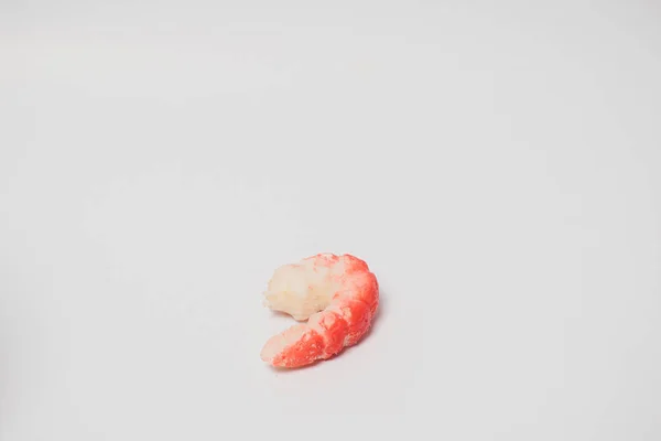 Kırmızı Karides Beyaz — Stok fotoğraf