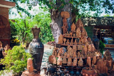 NHA TRANG,VIETNAM - FEBRUARY 18,2018: Ponagar tower in Nha Trang. Great old budhist tample in Vietnam