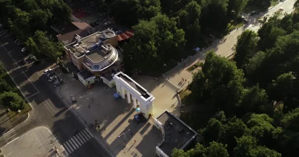 YOSHKAR-OLA, RUSSIE - 29 JUILLET 2019 : Yoshkar-Ola, Russie, le centre touristique de la ville . — Video