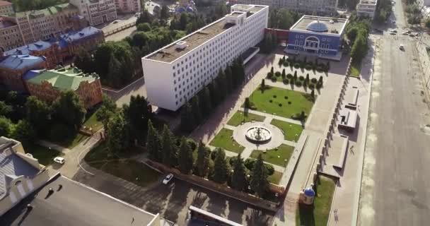 YOSHKAR-OLA, RUSSIA - 29 LUGLIO 2019: Yoshkar-Ola, Russia, il centro turistico della città . — Video Stock