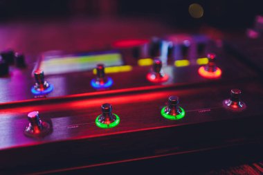 looper etkisi Dj karıştırıcı müzik uzak düğmeleri.