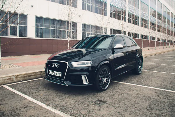 UFA, Russia - March 4, 2018: Sportsline Audi RS Q3 at the street. — 스톡 사진