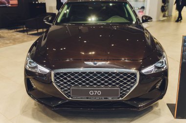 Hyundai GENESIS G70, 5 Şubat 2020 tarihinde Rusya, Ufa 'da Hyundai Motor Show' da sergilendi..