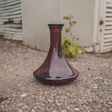 Nargile 'nin bir parçası, modern tasarım, arka planda.