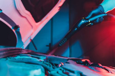 Araba bakımı, sıcak buharlı temizlik, yüksek basınçlı yıkama..