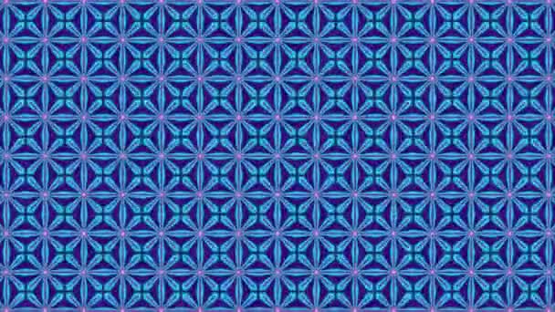 Kaleidoscope Abstract Looped Background Great Animation — стоковое видео