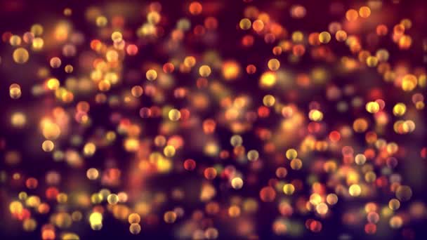 Abstract Looped Background Movement Particles Beautiful Animation — Stock Video