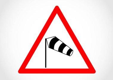 yan rüzgarlar trafik işaretleri